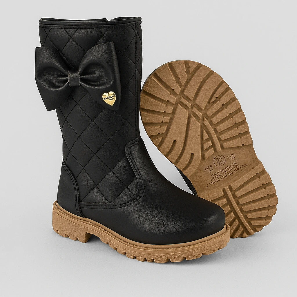 Bota Montaria Laço Matelassê