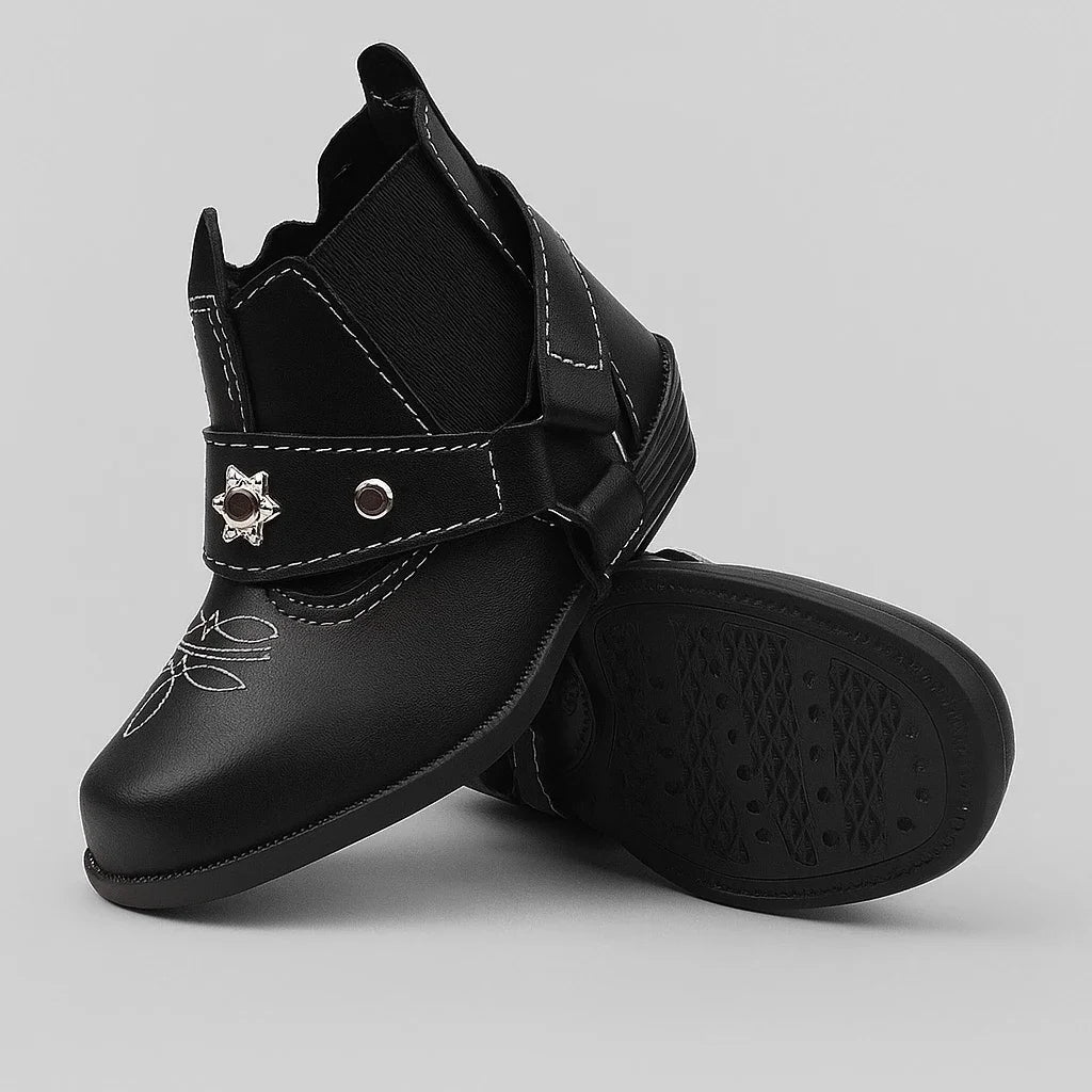 Botina Mini Xerife Kids com Saltinho