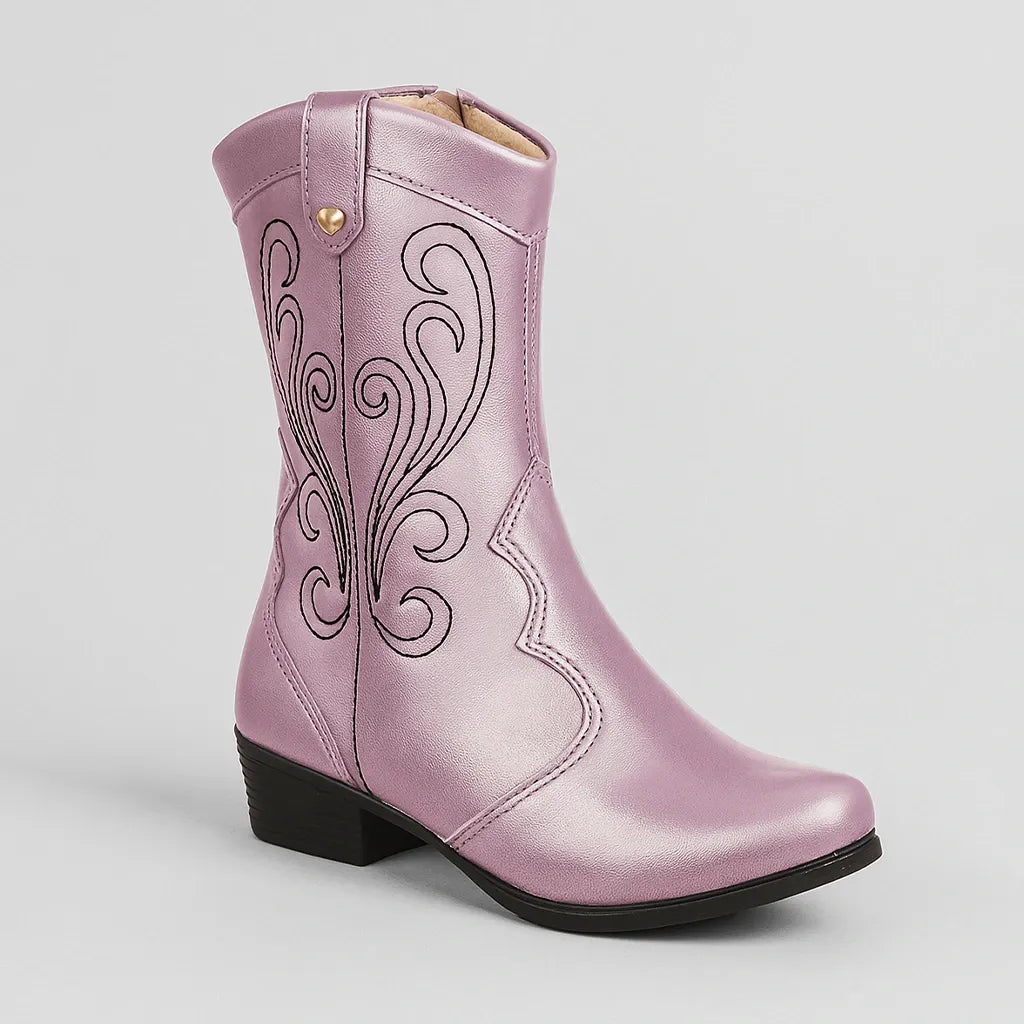 Bota Country Brilho Fino com Saltinho